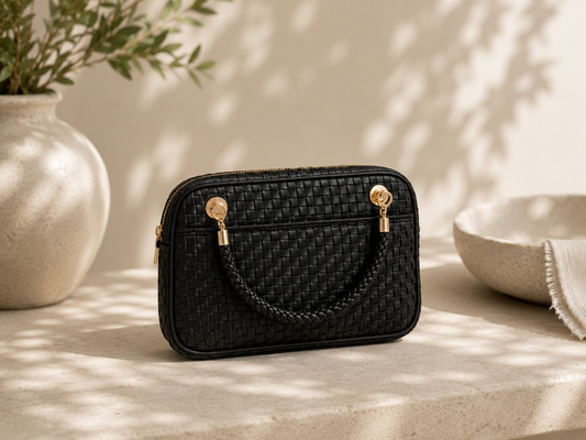 The Woven Handle Bag