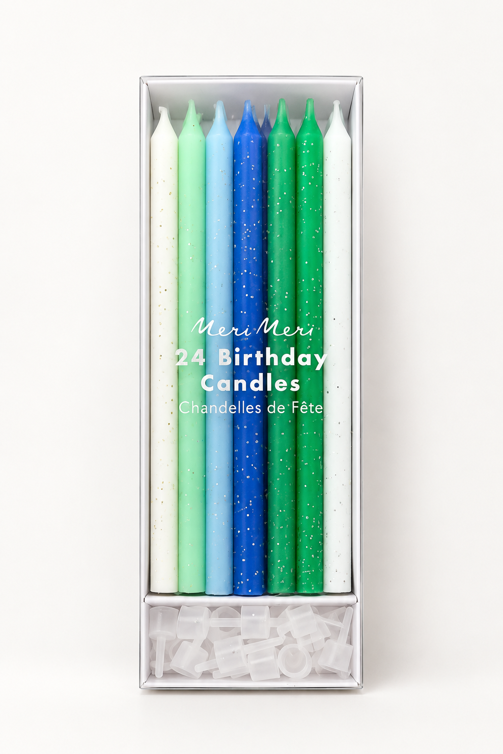 Blue Skies Birthday Candles