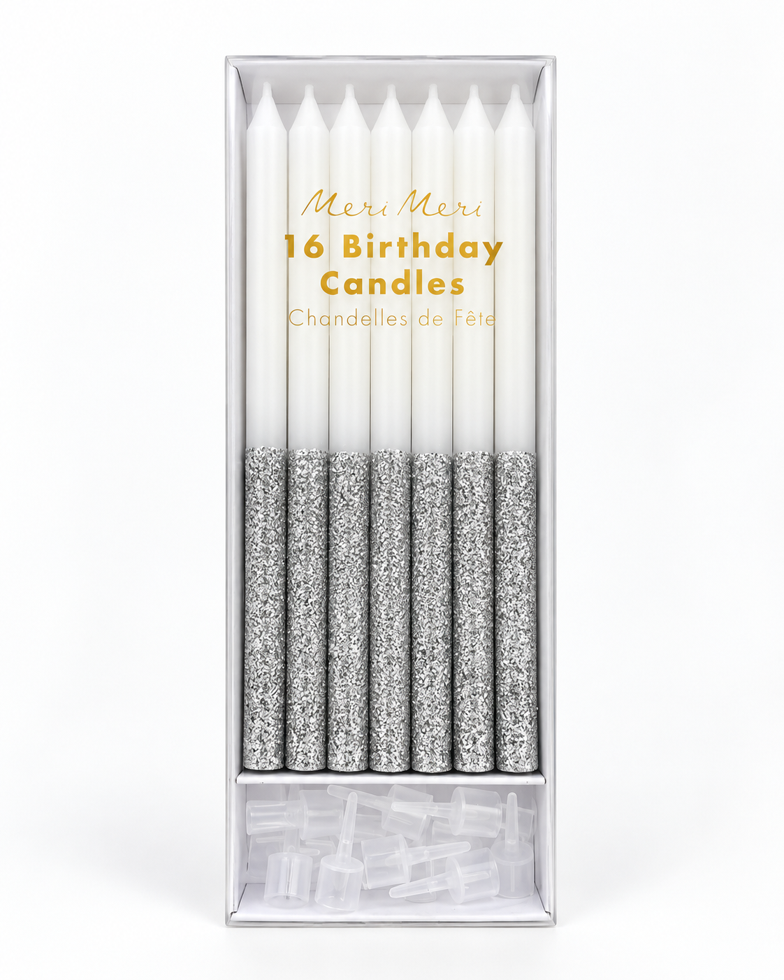Glitter Dipped Birthday Candles