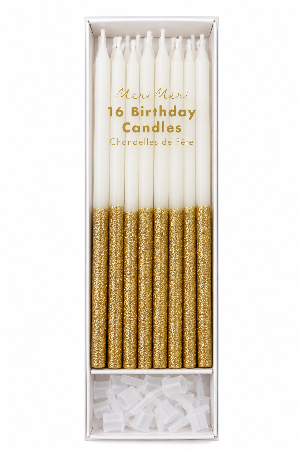 Glitter Dipped Birthday Candles