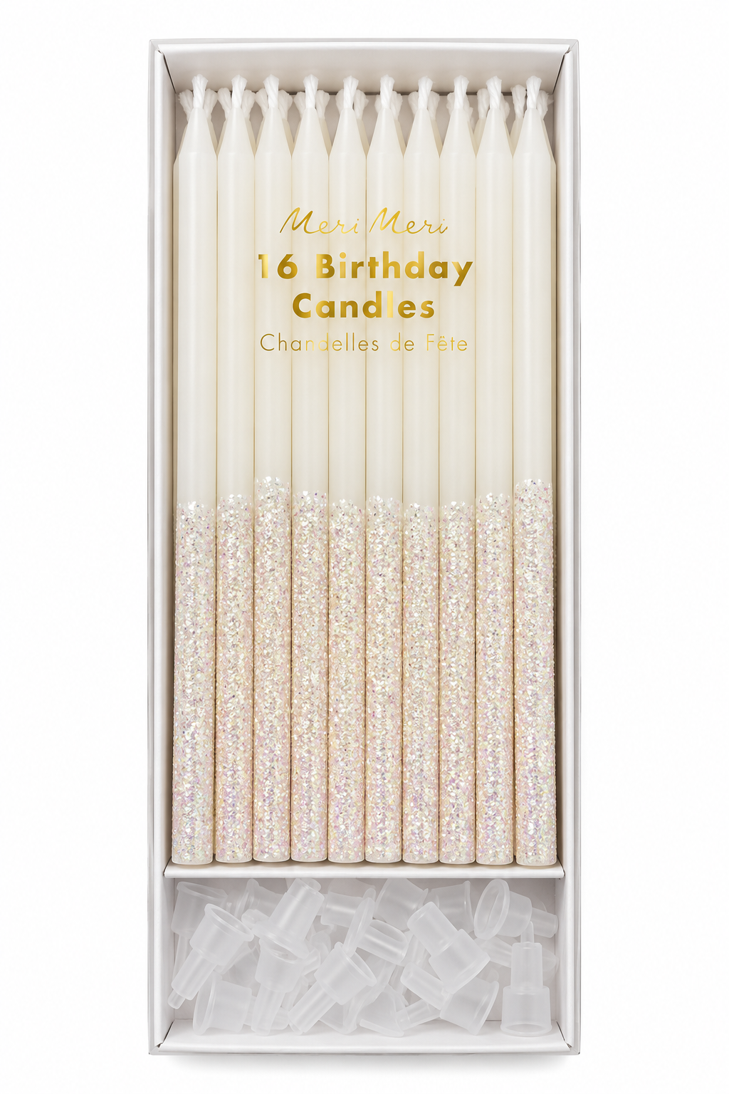 Glitter Dipped Birthday Candles