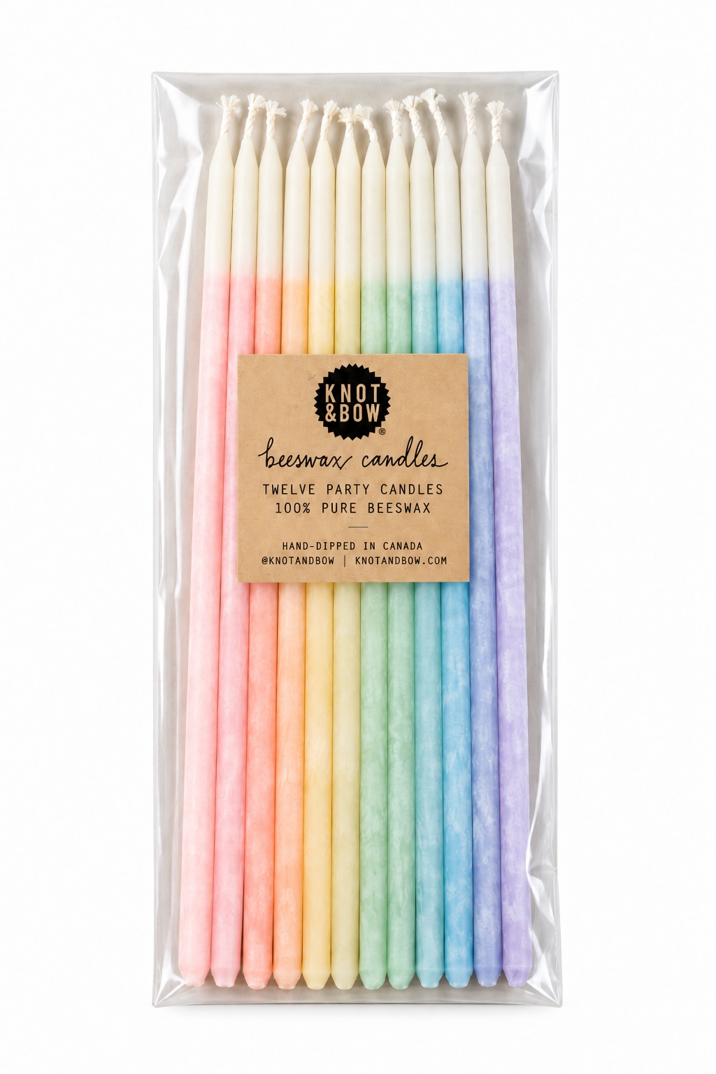 Beeswax Birthday Candles