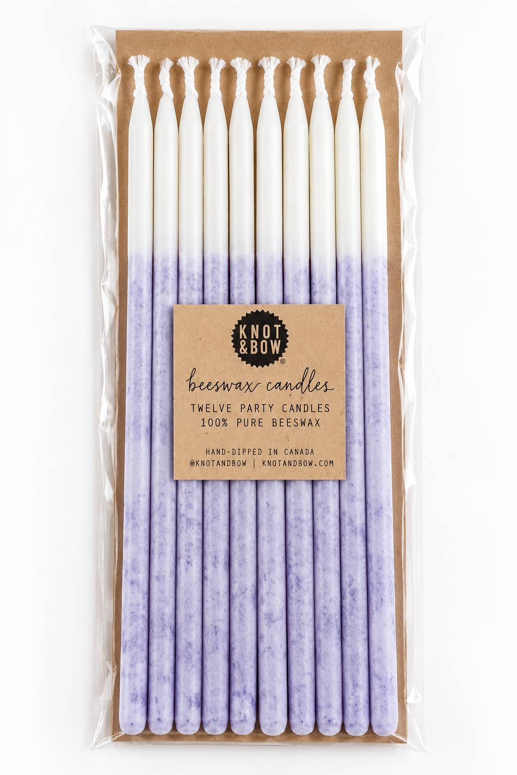 Beeswax Birthday Candles