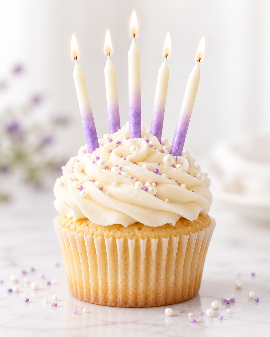 Mini Beeswax Birthday Candles
