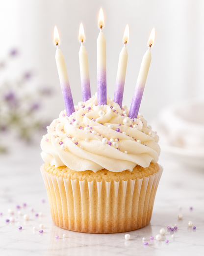Mini Beeswax Birthday Candles