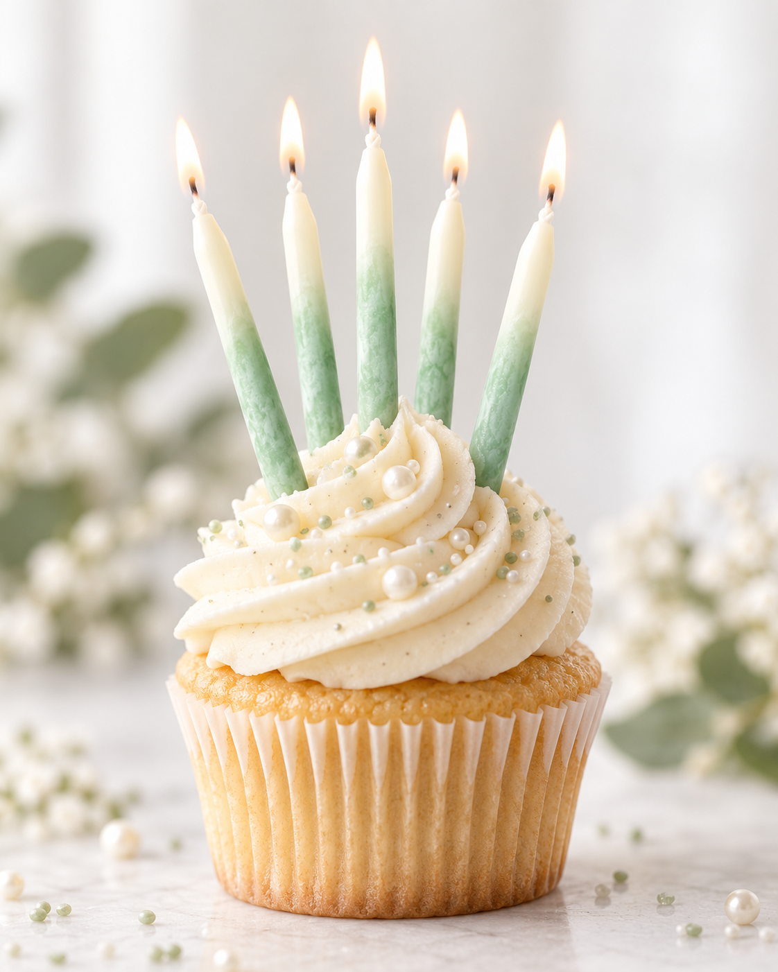 Mini Beeswax Birthday Candles
