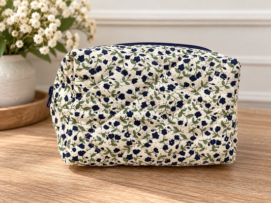 The Bluebell Quilted Pouch