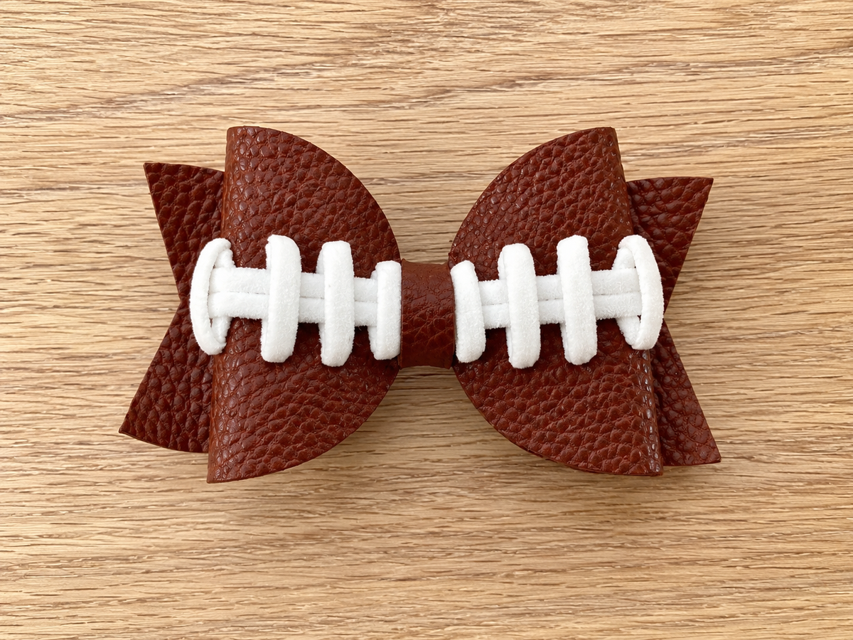 Football Sweetheart Bow