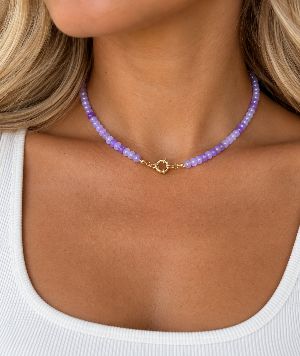 Glow Beaded Necklace