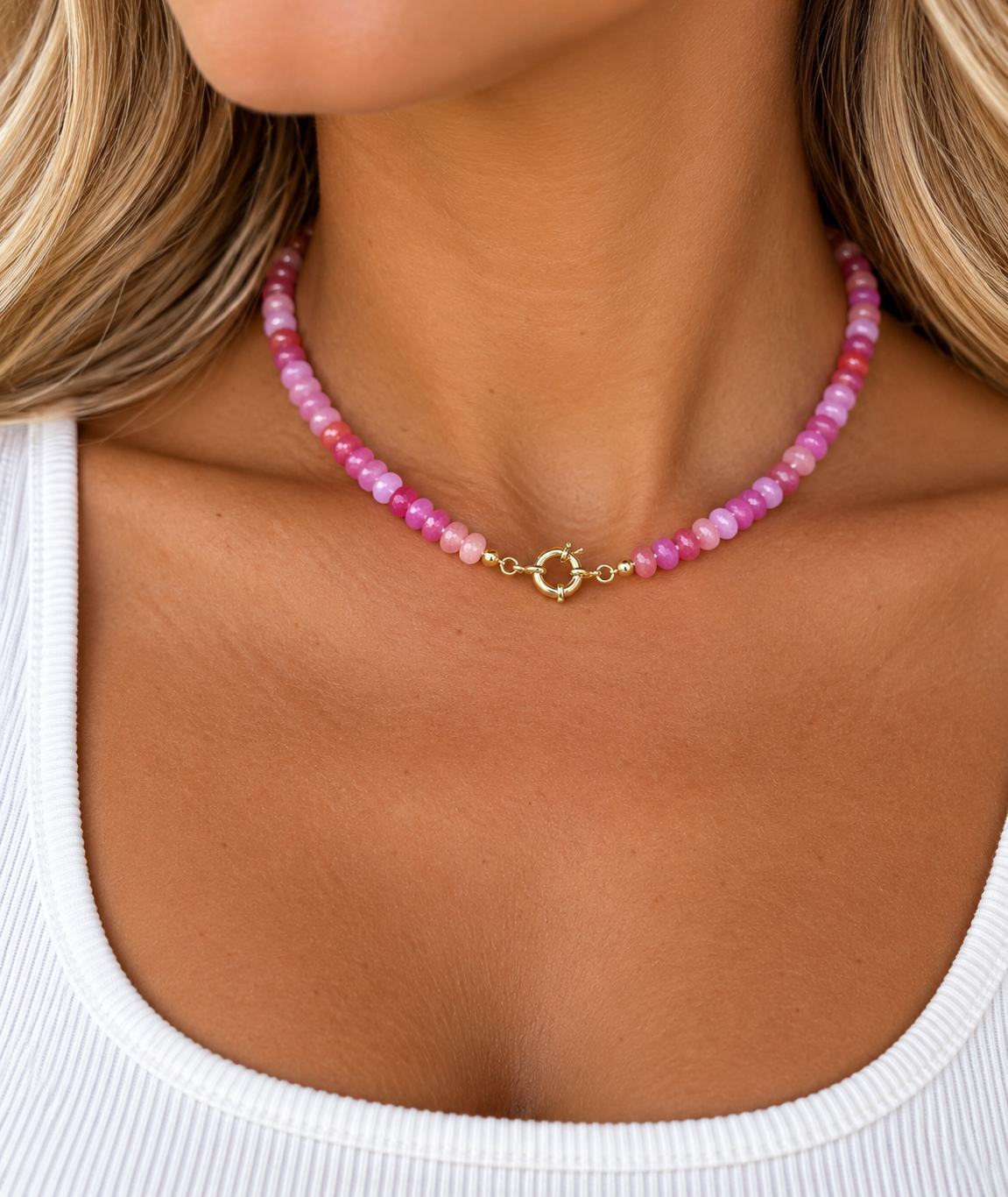 Glow Beaded Necklace