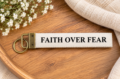 Faith Over Fear Wristlets