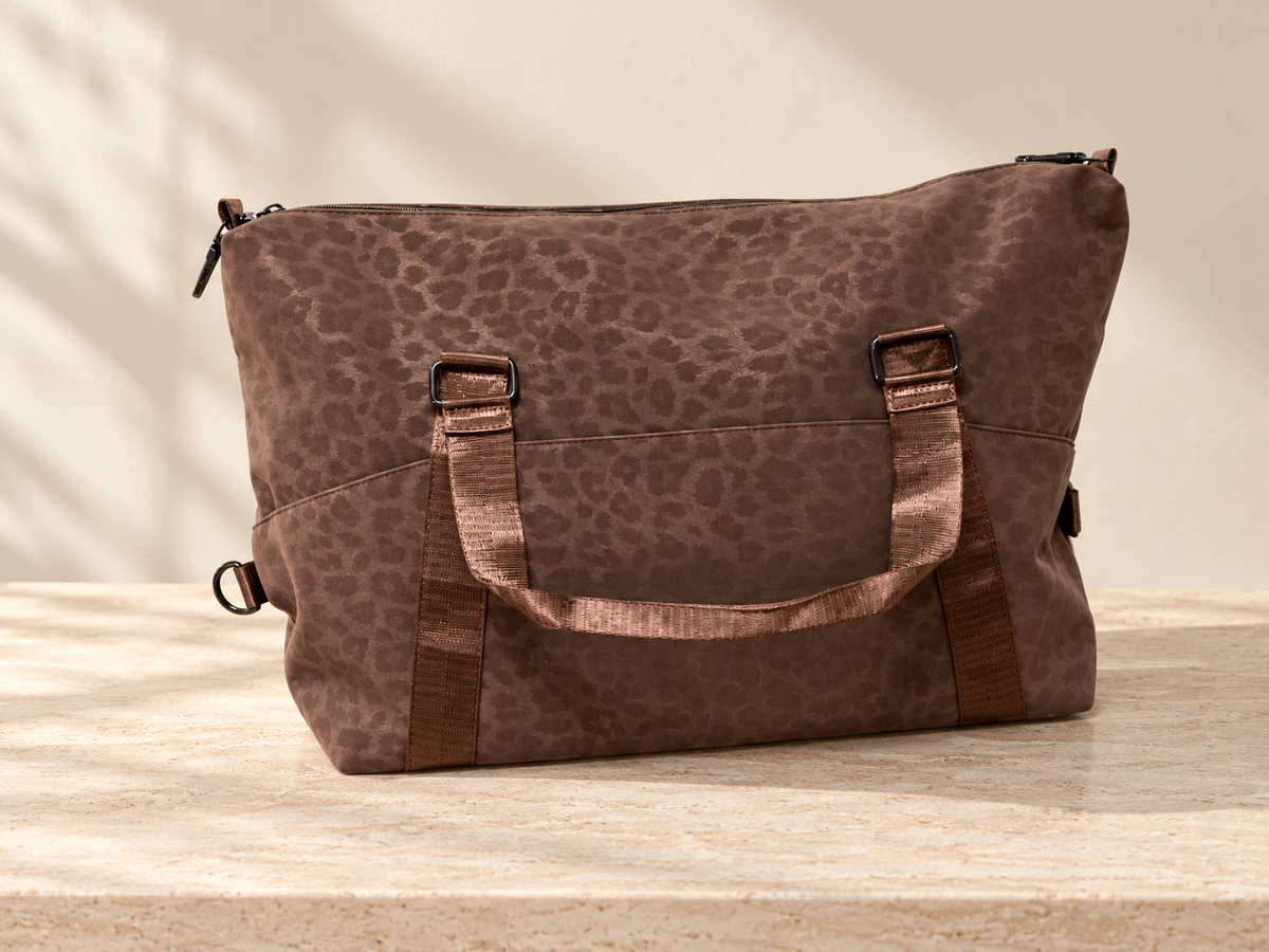 Luxe Leopard Weekender