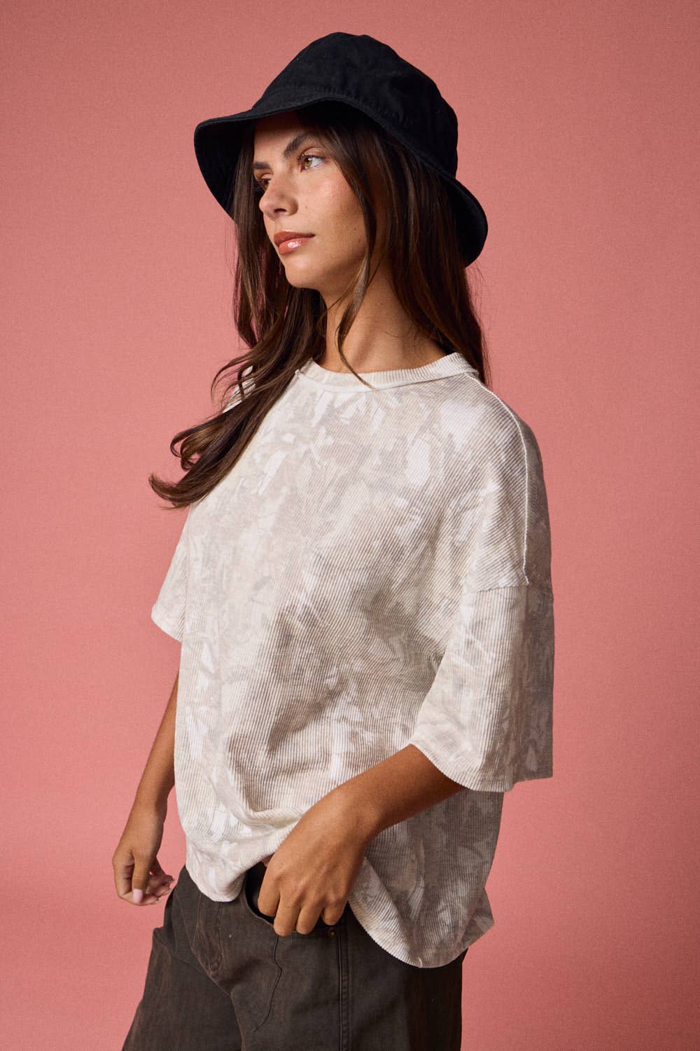 Camp Ribbed Loose Fit Shirt