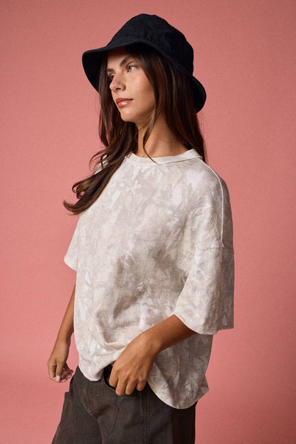Camp Ribbed Loose Fit Shirt