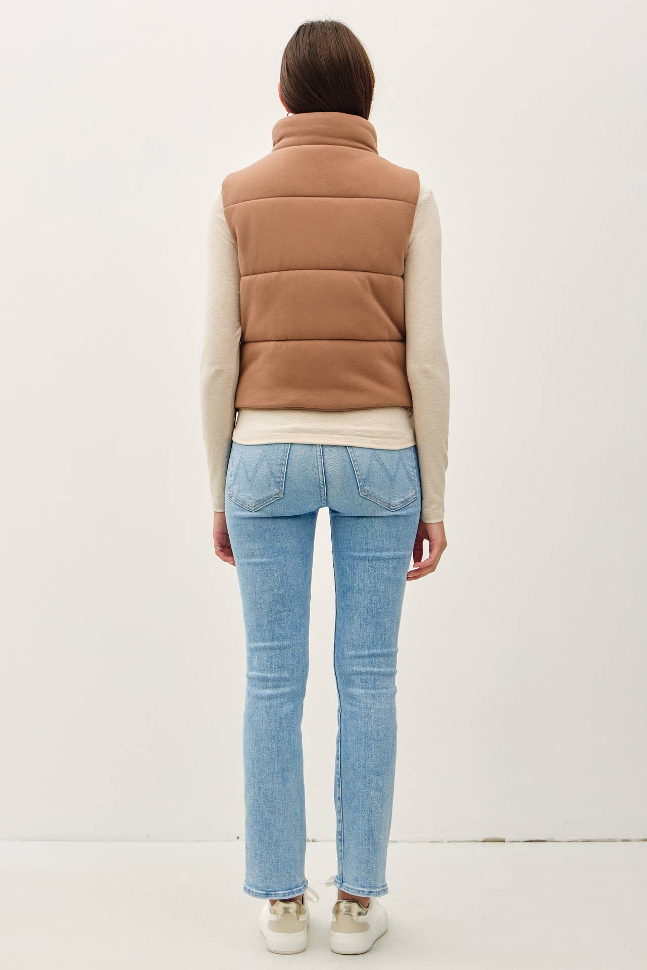 Puffer Vest With Zipper