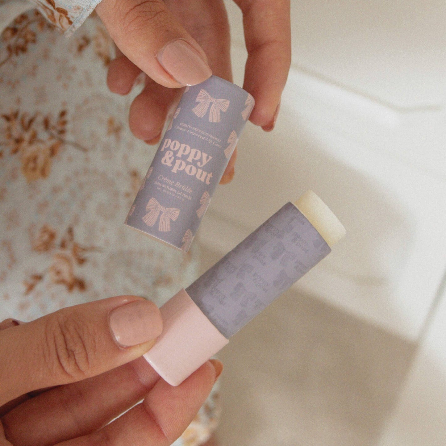 Poppy and Pout Lip Balm, Coquette Edition