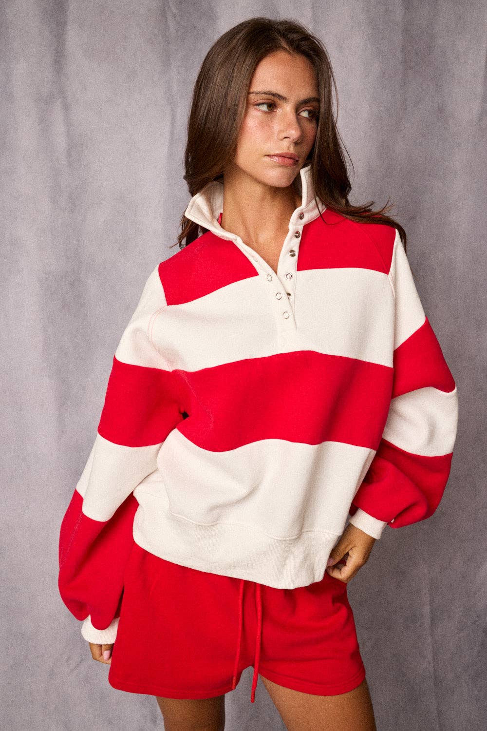 Everly Striped Pullover