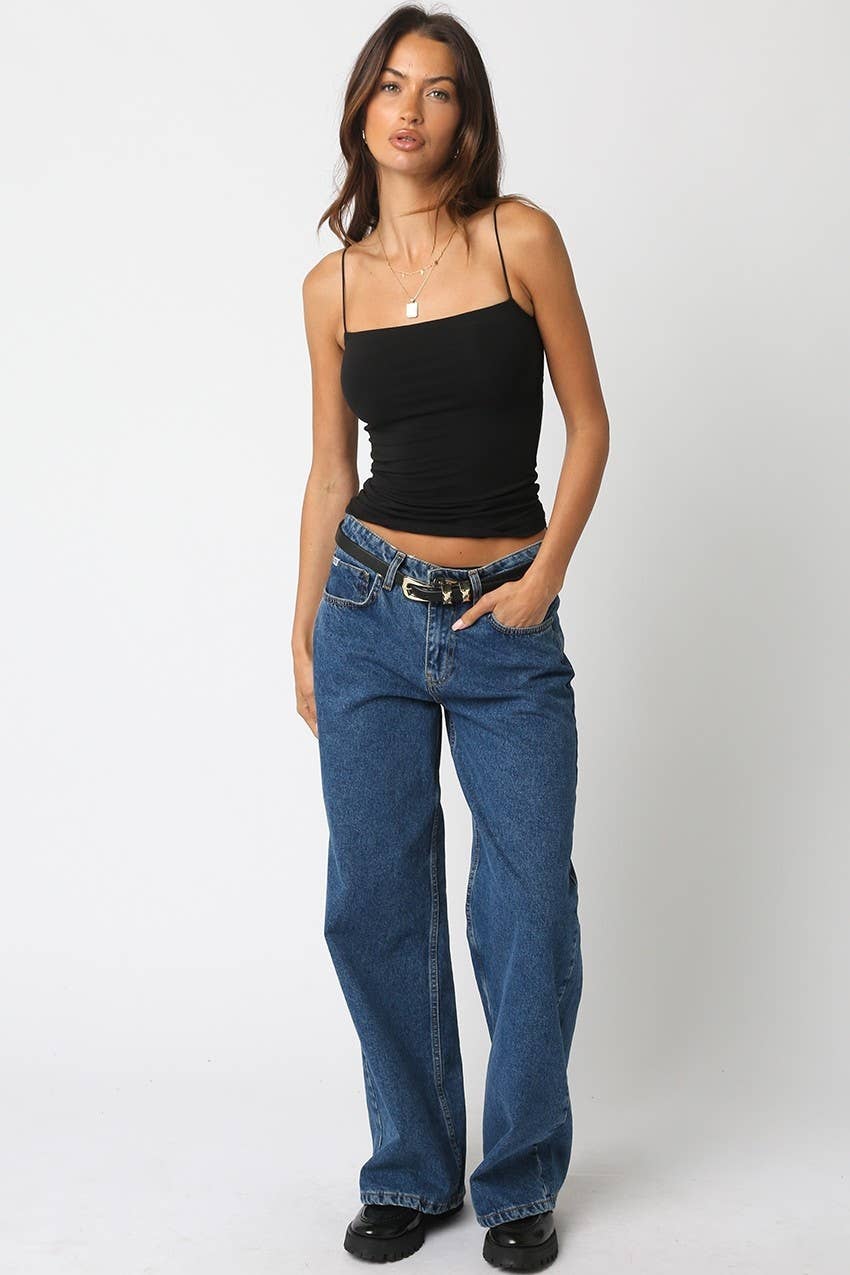 Emmy Square Neck Cami Top