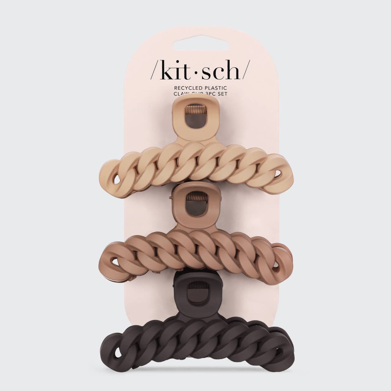 Eco-friendly Chain Claw Clip 3pc Set