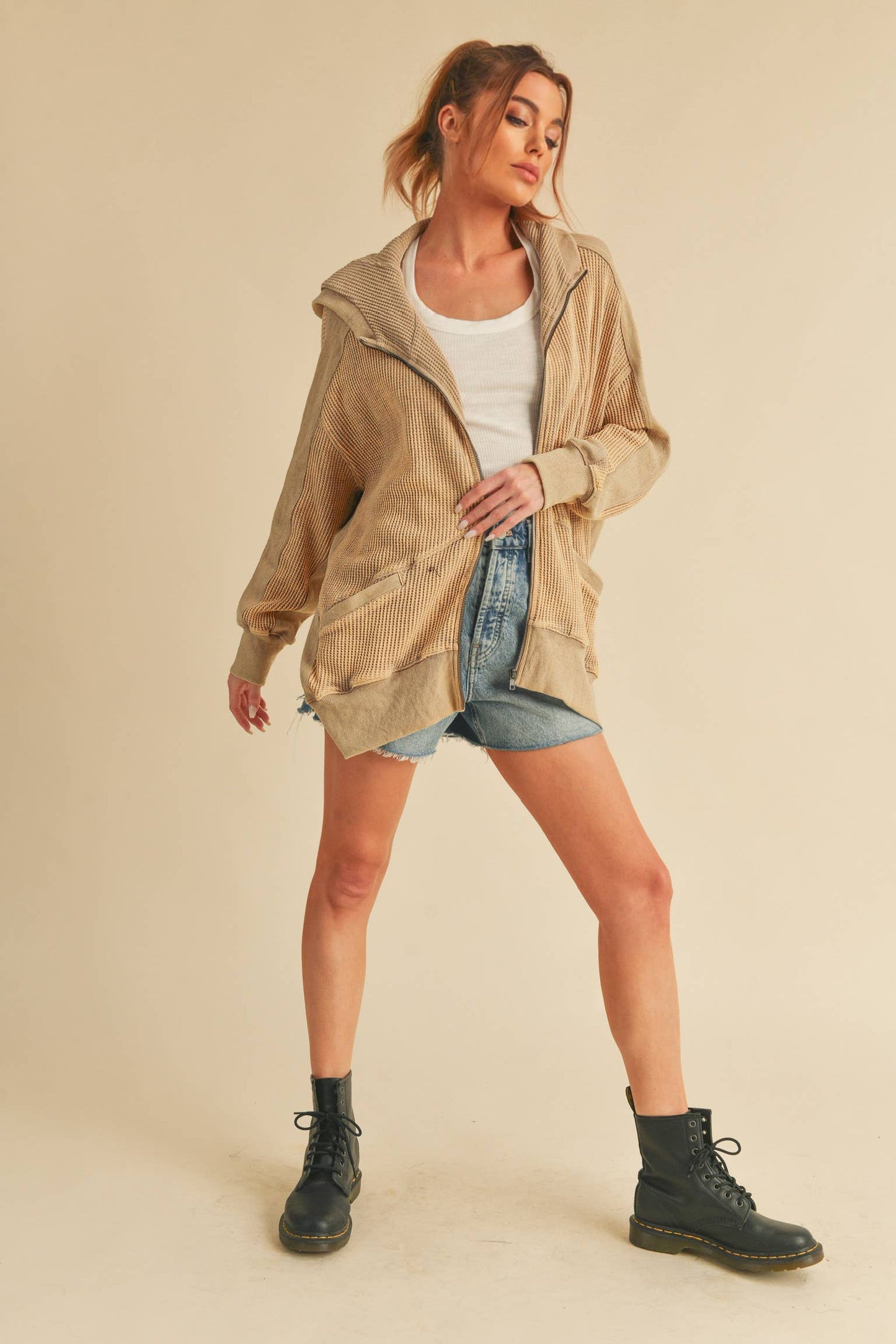 Cady Waffle Jacket