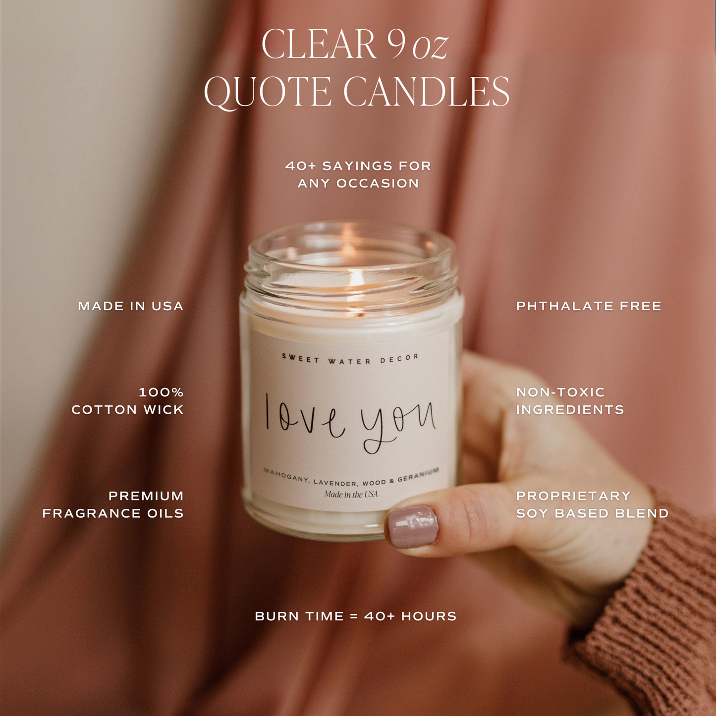 Boy Mama Soy Candle