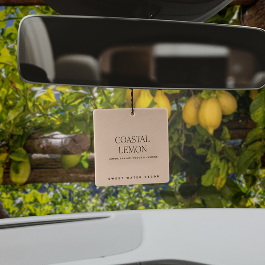 Coastal Lemon Hanging Air Freshener