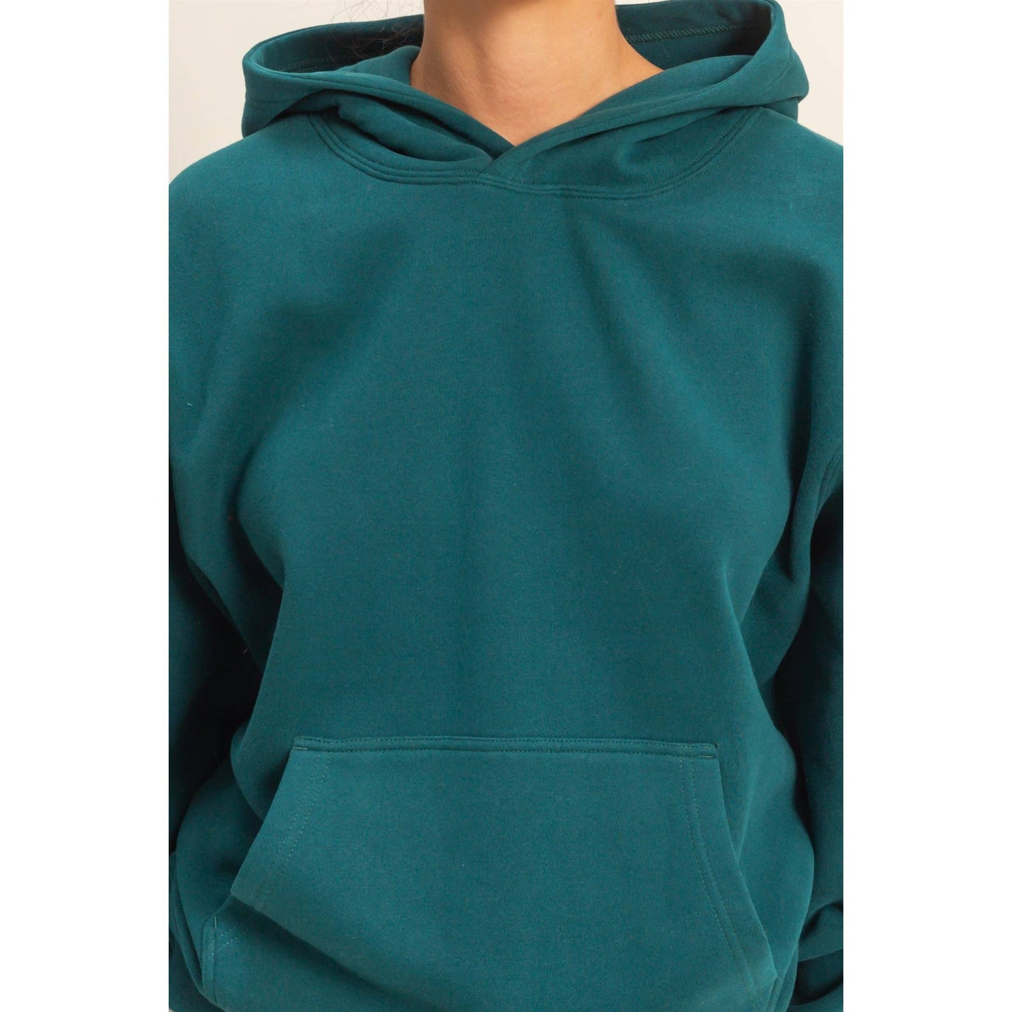 Essential Comfort Hoodie With Kangaroo Pocket