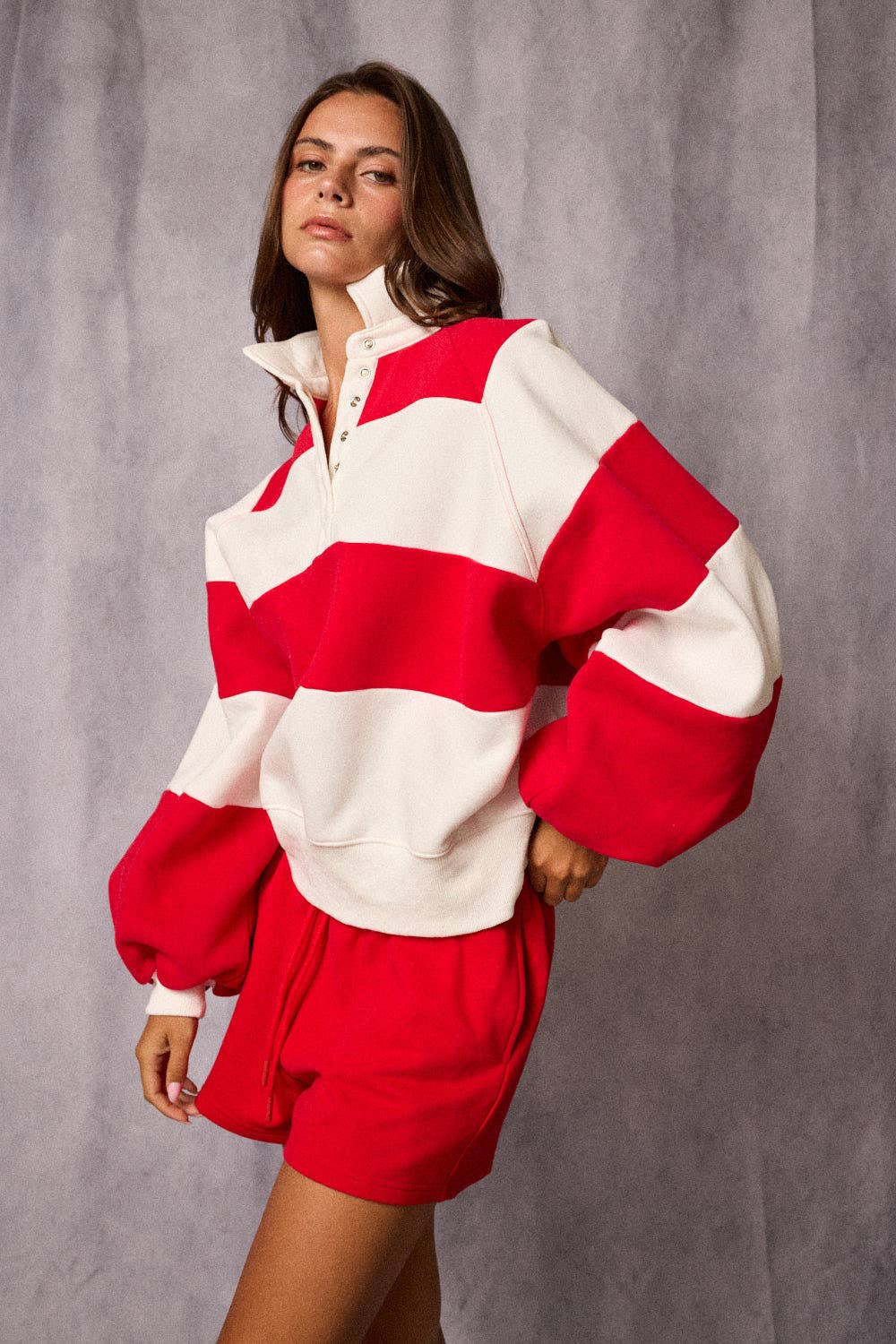 Everly Striped Pullover