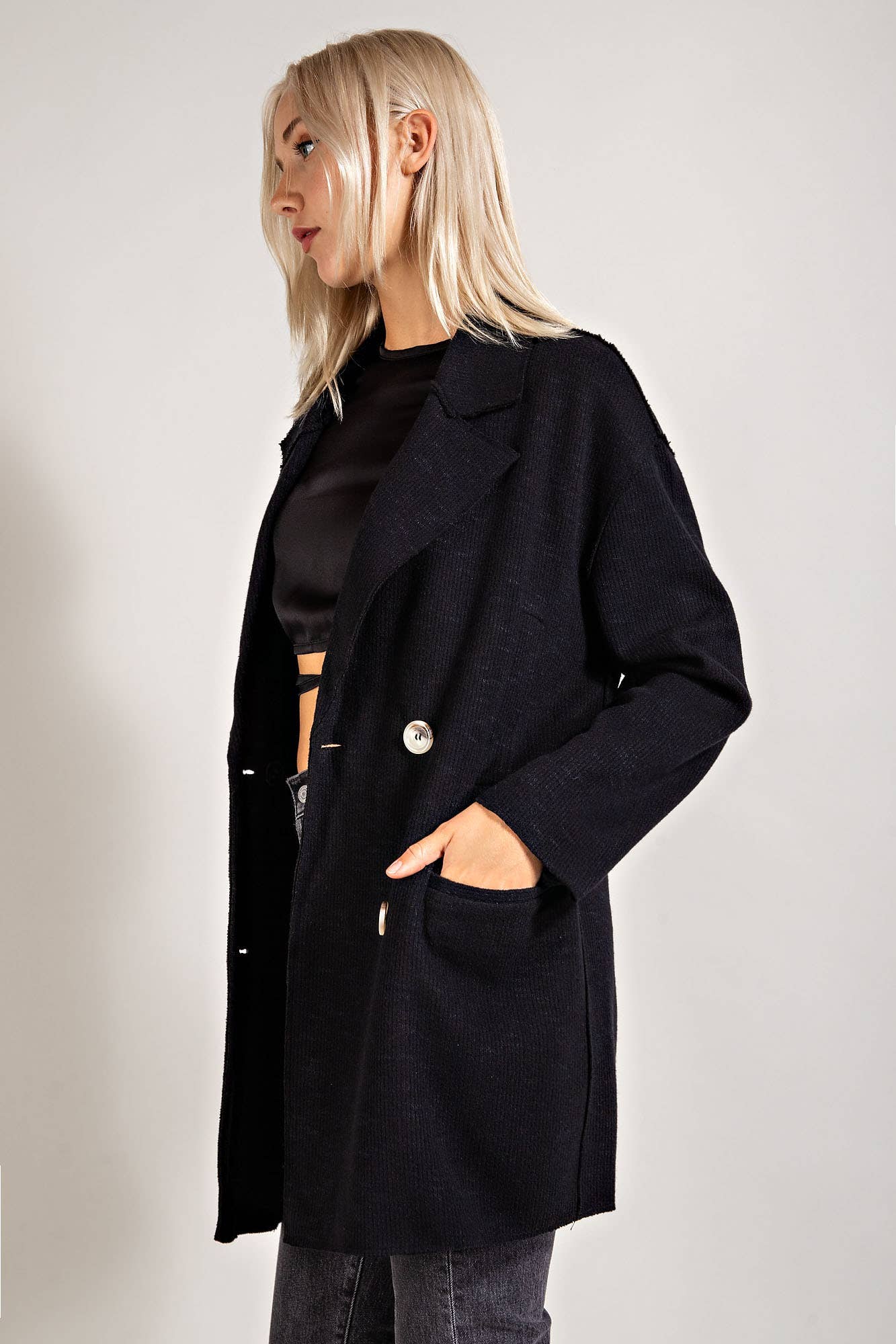 Double Breasted Midi Coat