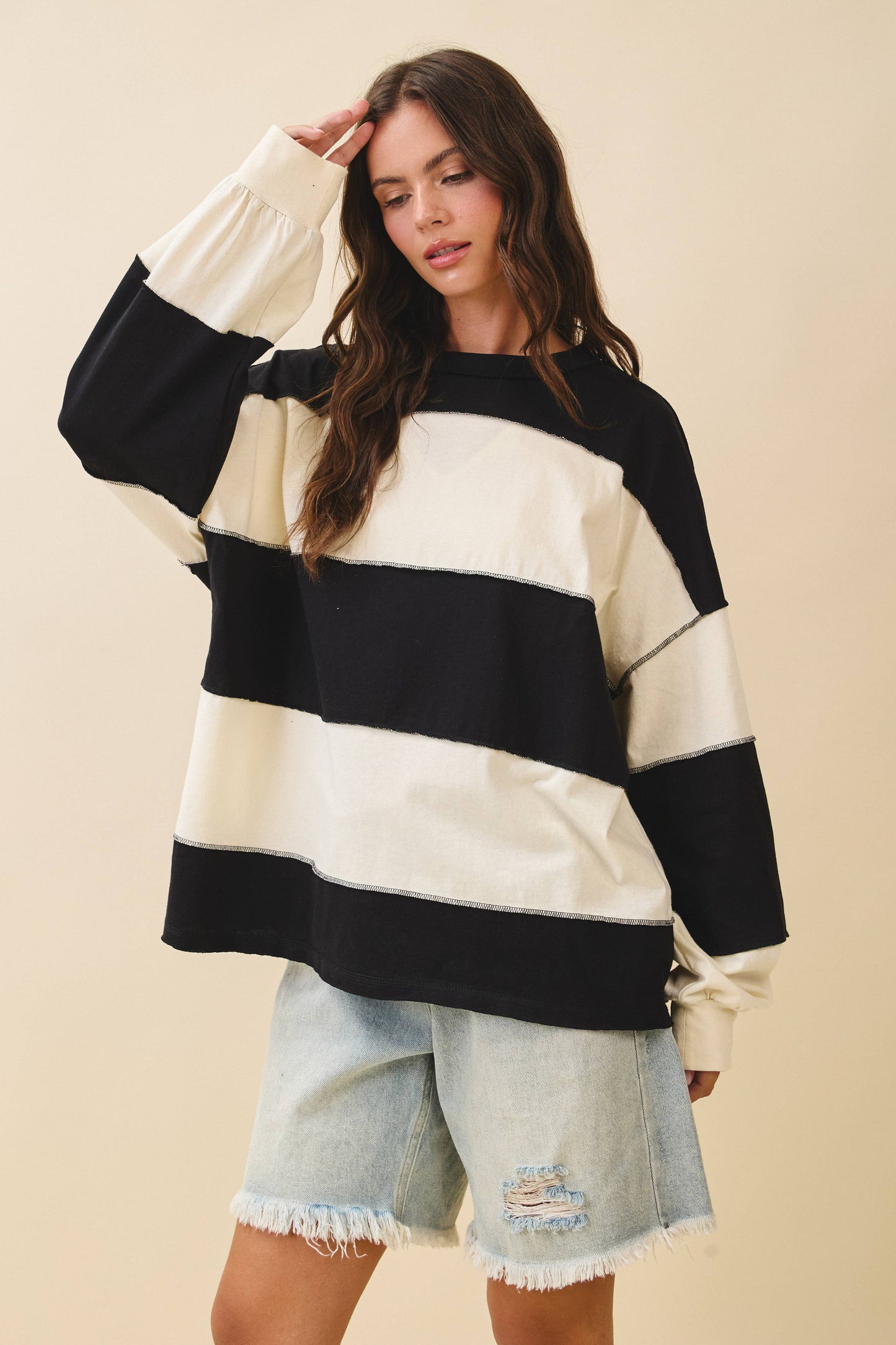 Long Sleeve Slouchy Top