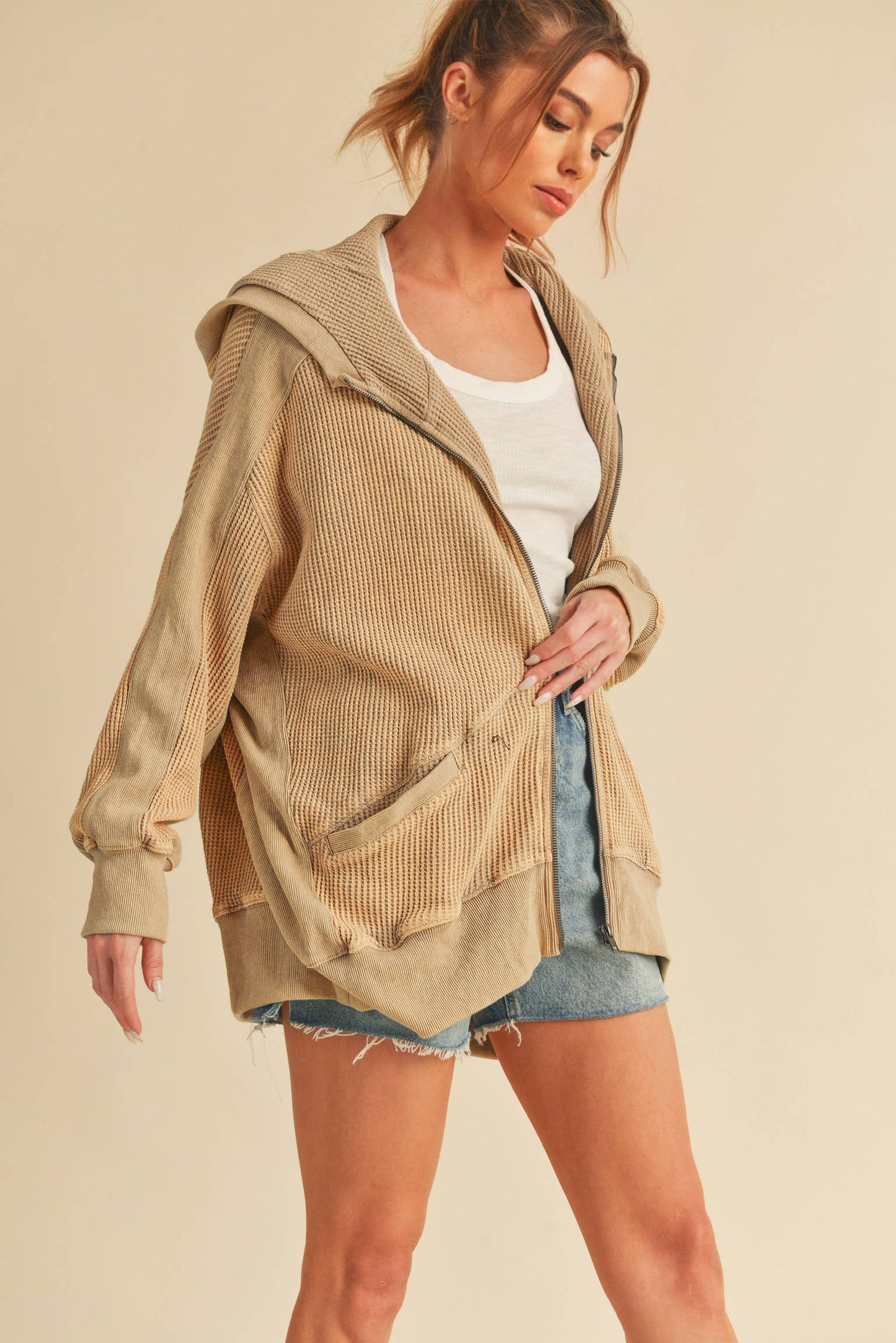 Cady Waffle Jacket