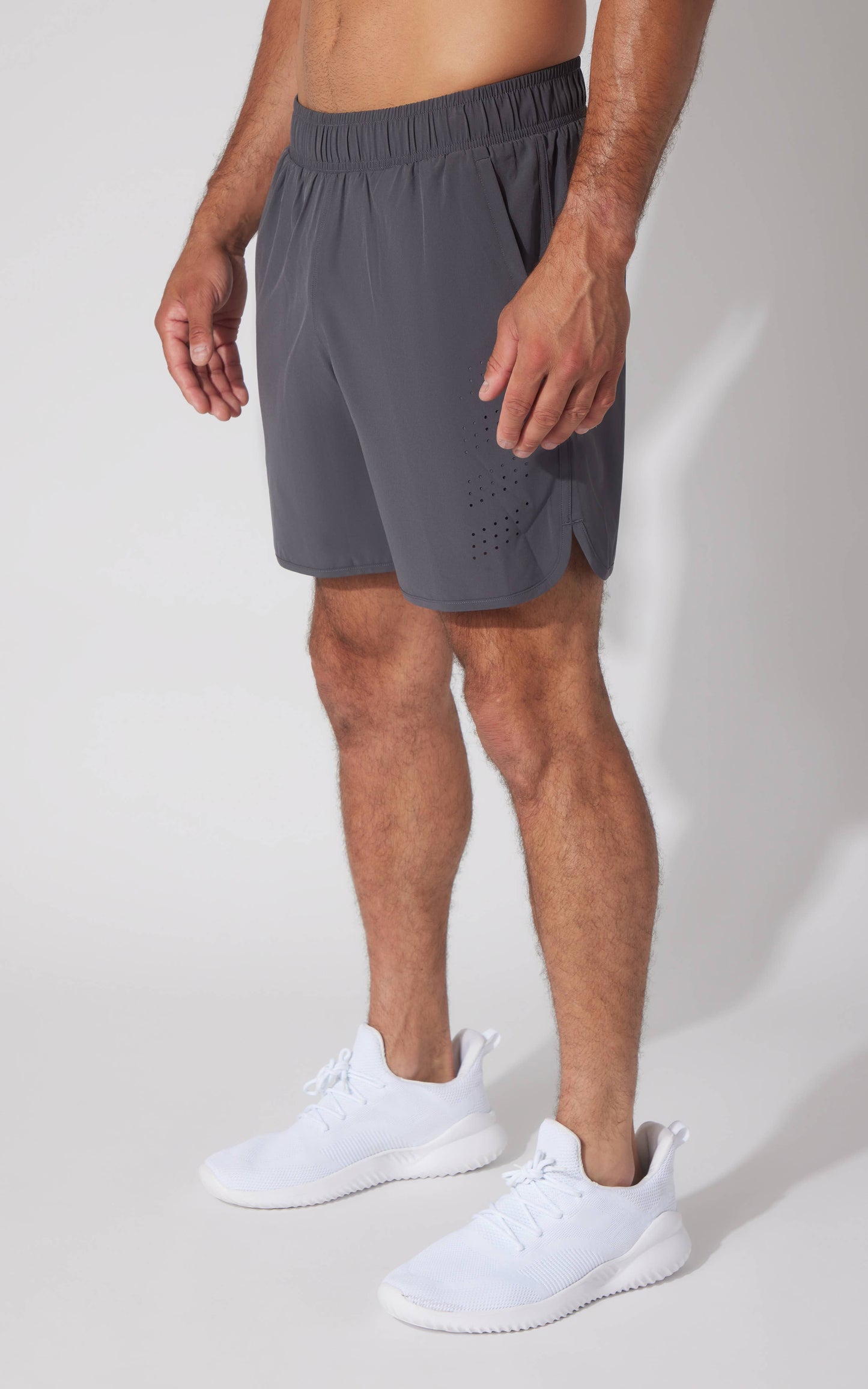 Men's  Woven Short with Back Zipper Pocket