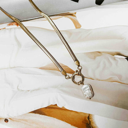 Mother Of Pearl Necklace - WATERPROOF