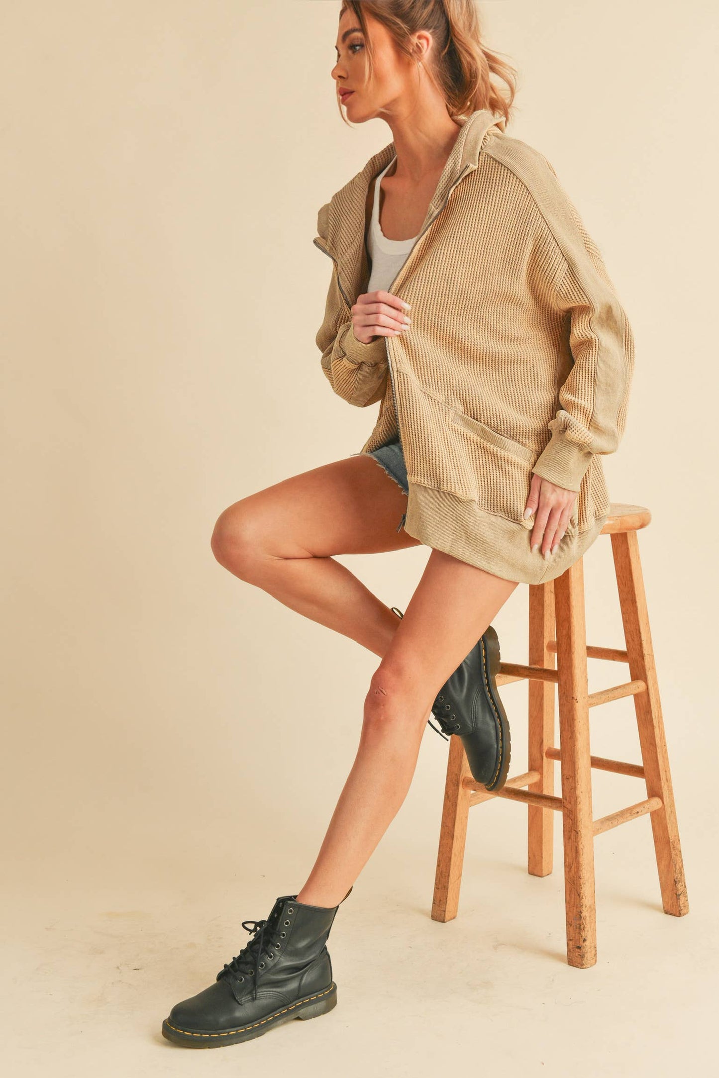 Cady Waffle Jacket