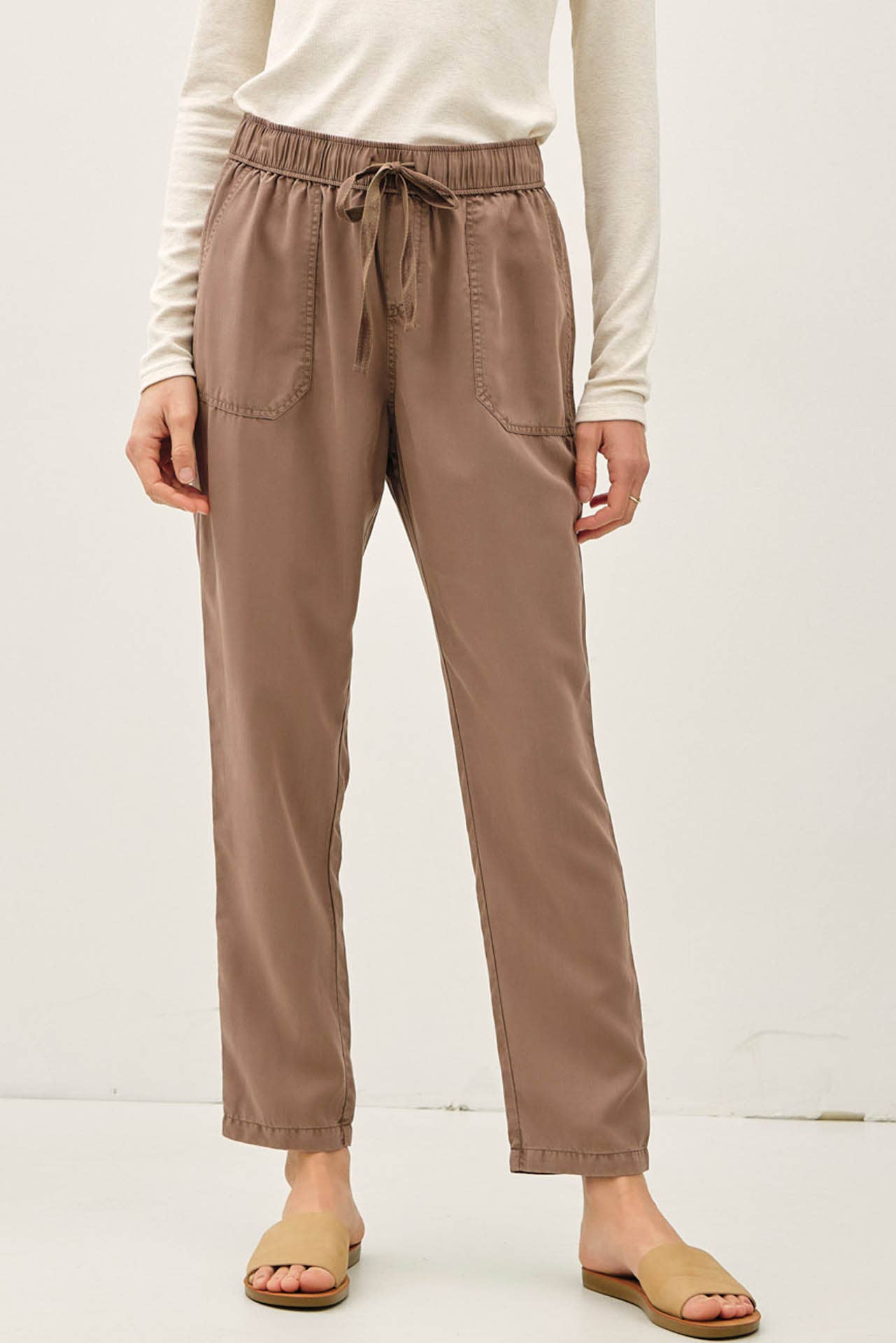 Tencel Tapered Pants