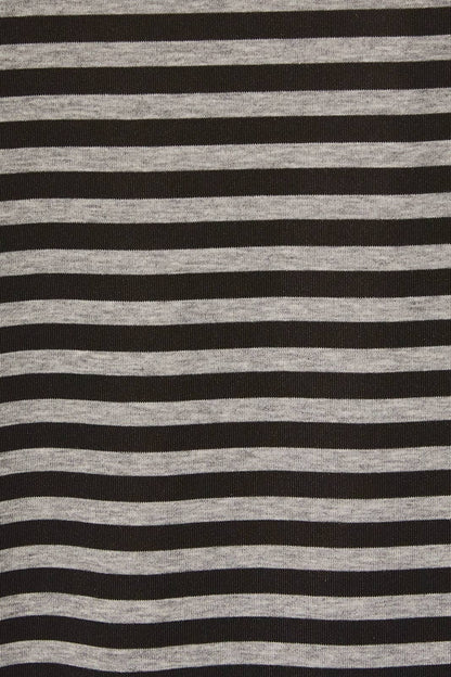 Short Sleeve Oversized Striped T-Shirt