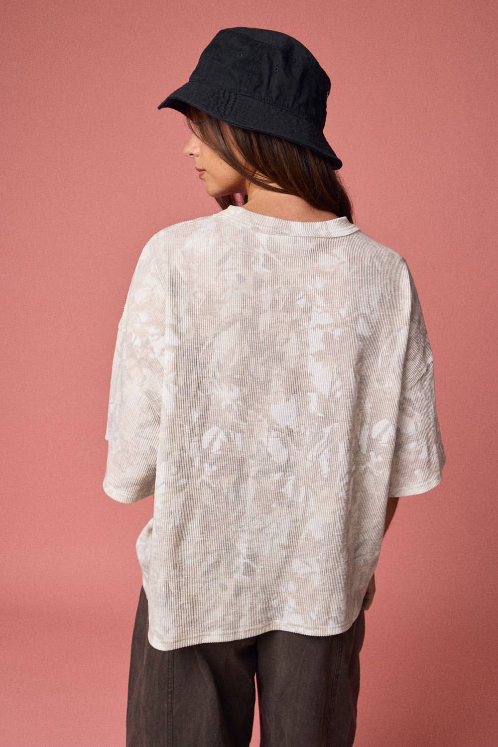 Camp Ribbed Loose Fit Shirt