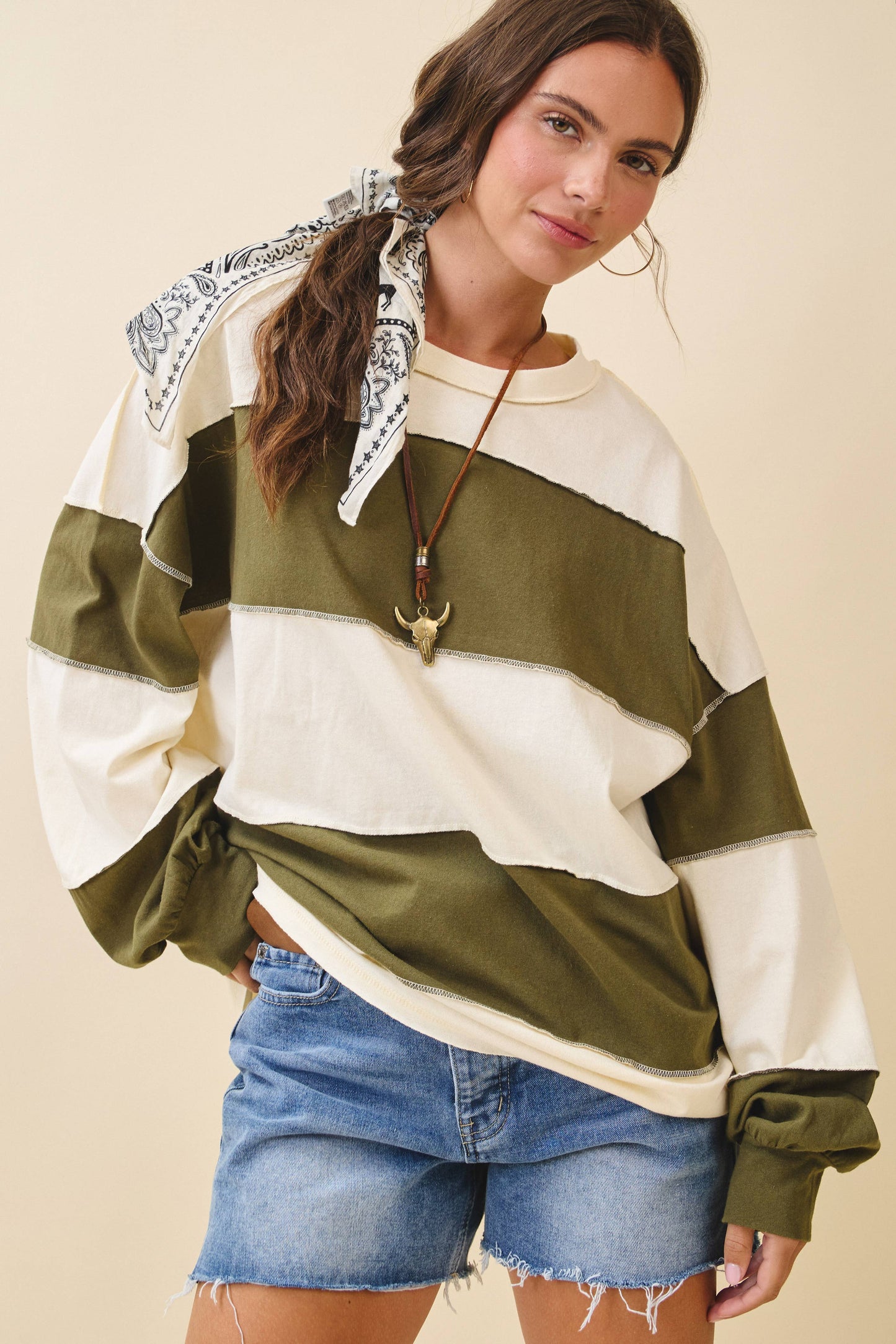 Long Sleeve Slouchy Top