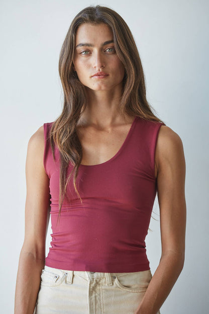 Double Layered Seamless Top