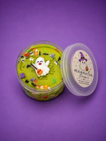 Mini Halloween Sensory Play Dough Jar | Non-Toxic