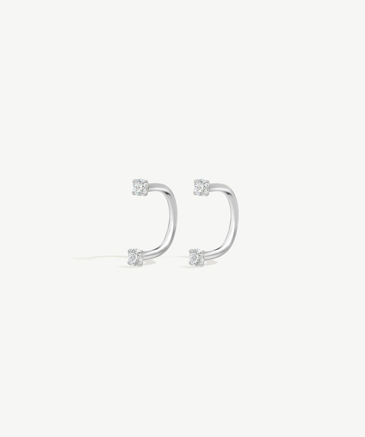 Arc Hoop Earrings