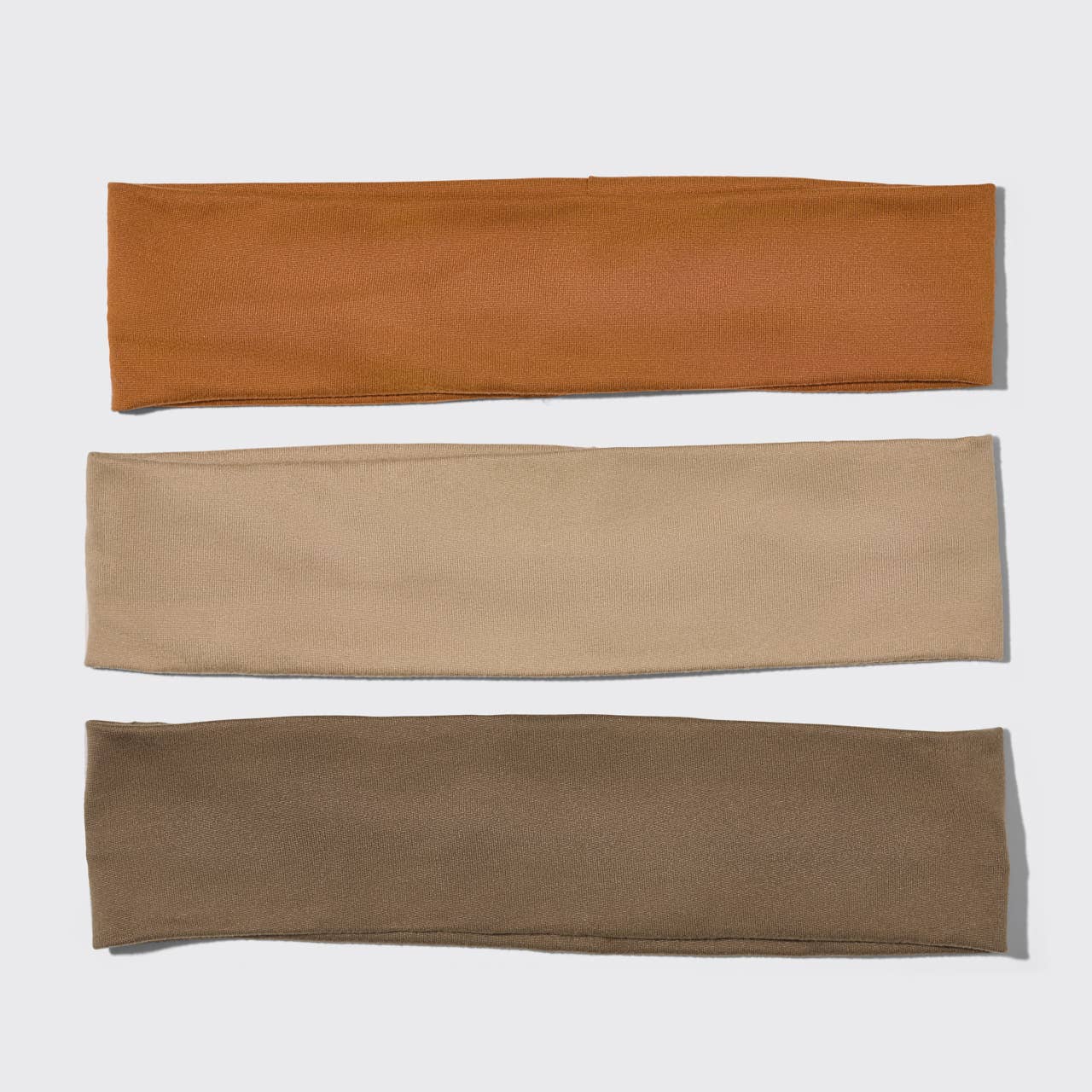 Recycled Fabric Active Headbands 3pc Set