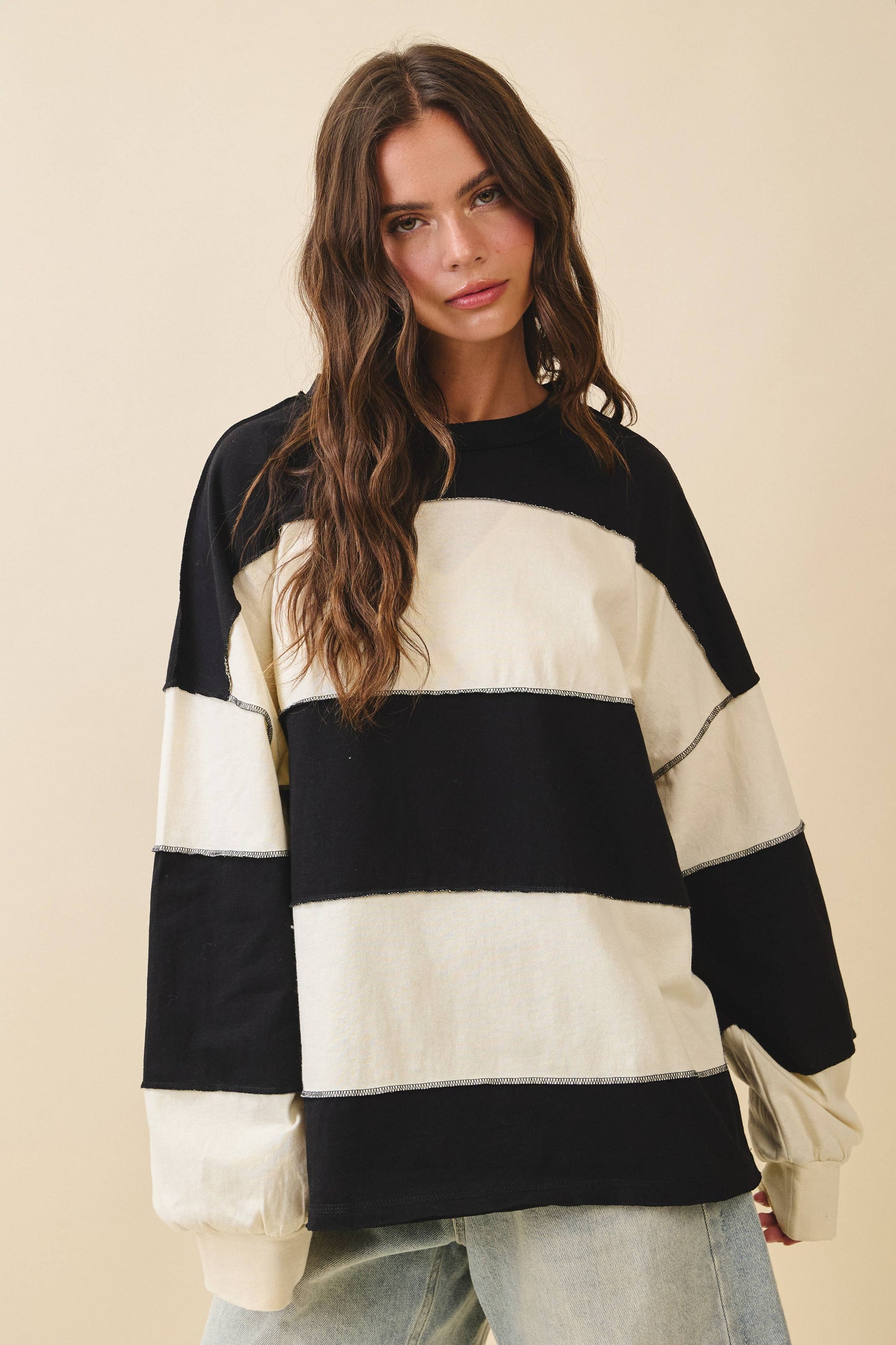 Long Sleeve Slouchy Top