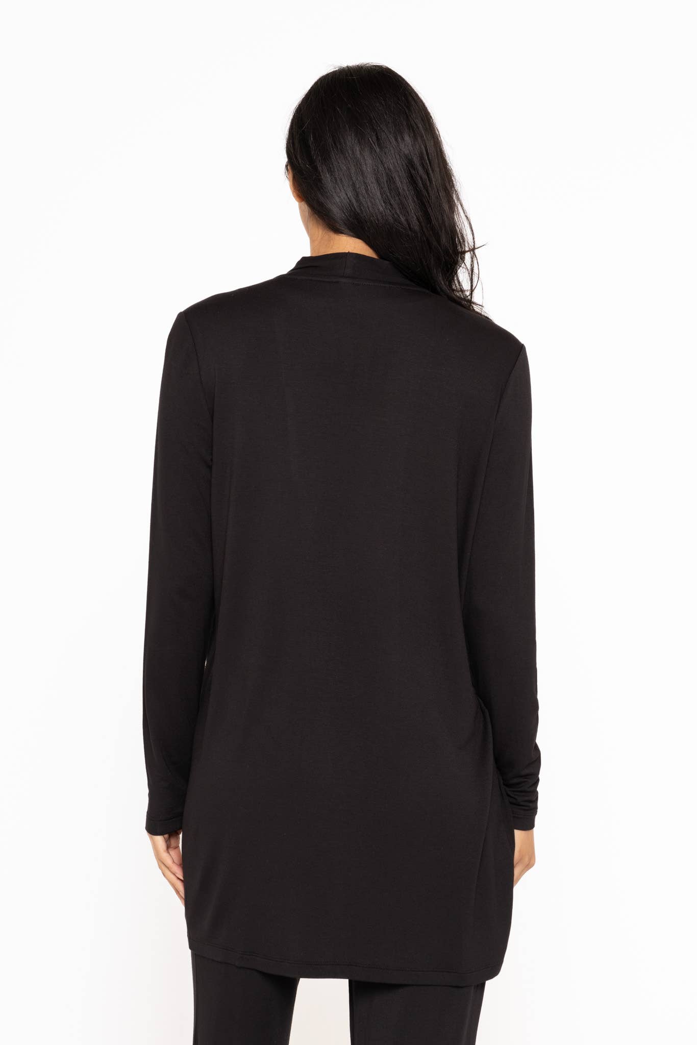 Lounge Open-Front Terry Cardigan