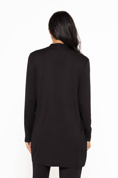 Lounge Open-Front Terry Cardigan