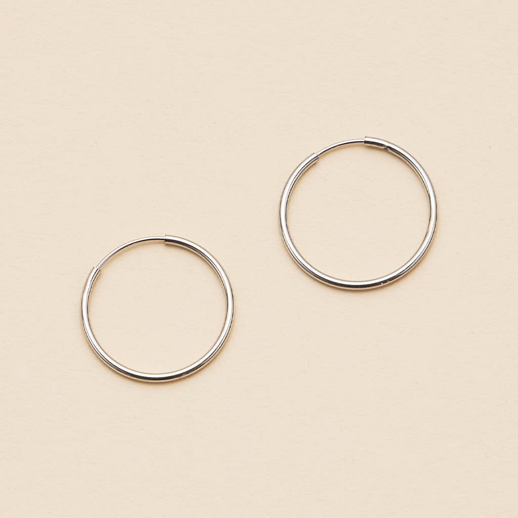 Simple Hoop Earrings