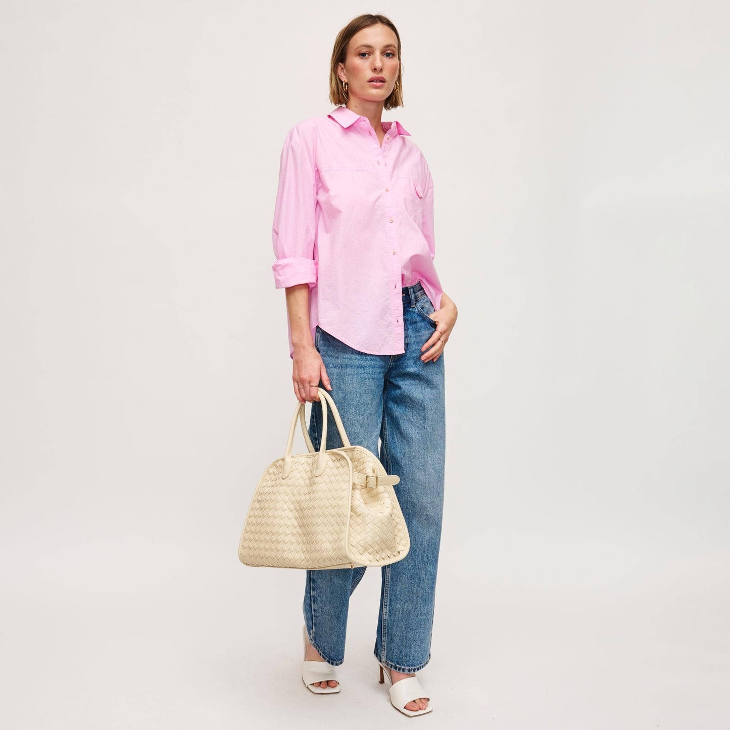 Reagan Woven Tote