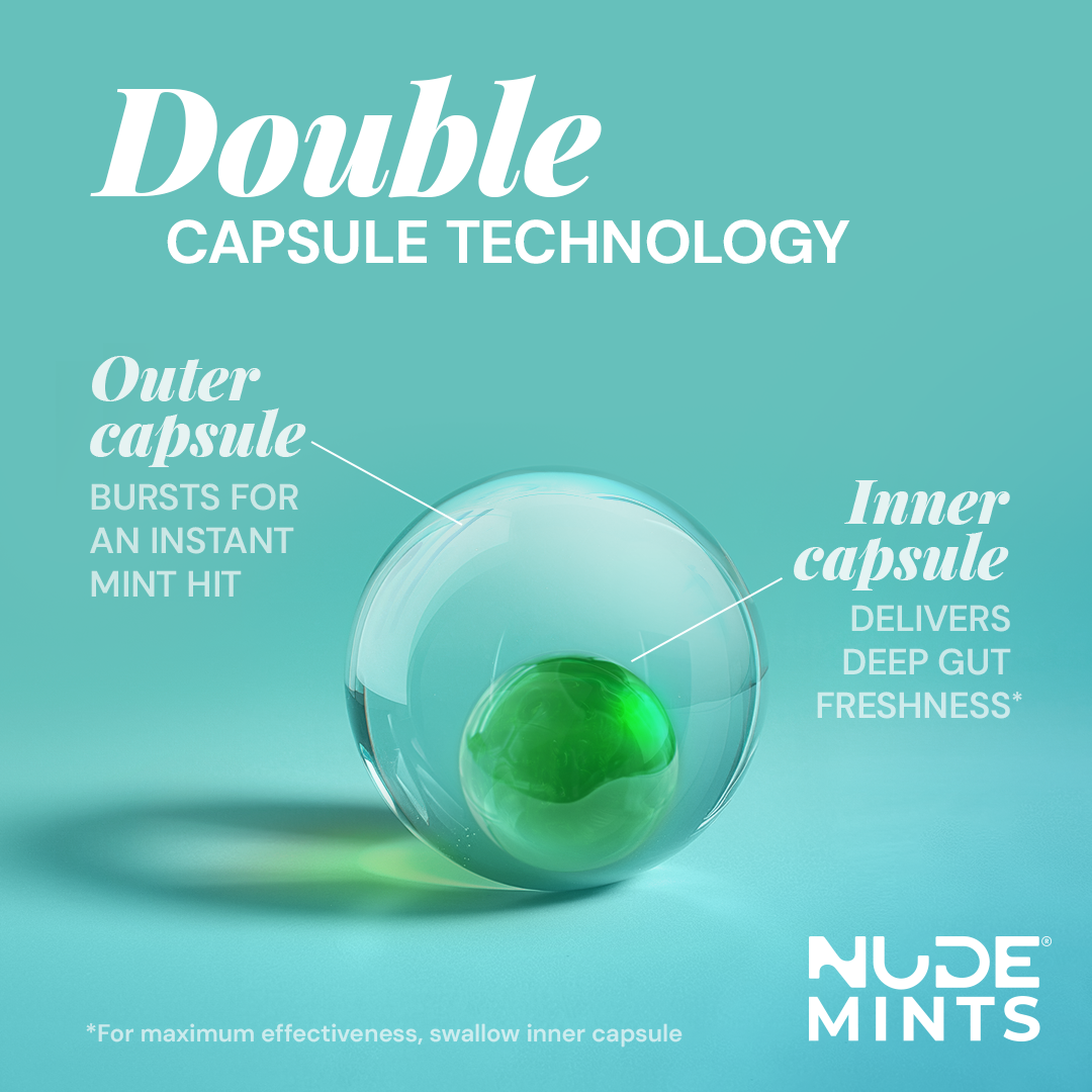 NUDE Mints - Dual Action Liquid Mint Capsules