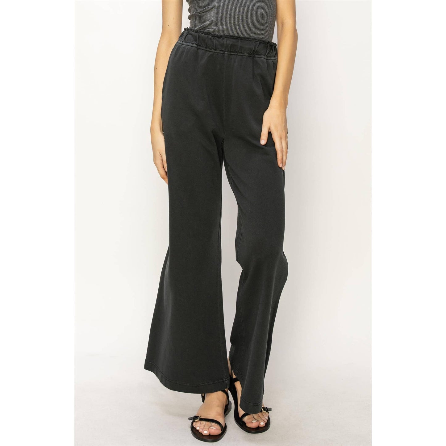High Waist Flare Pants