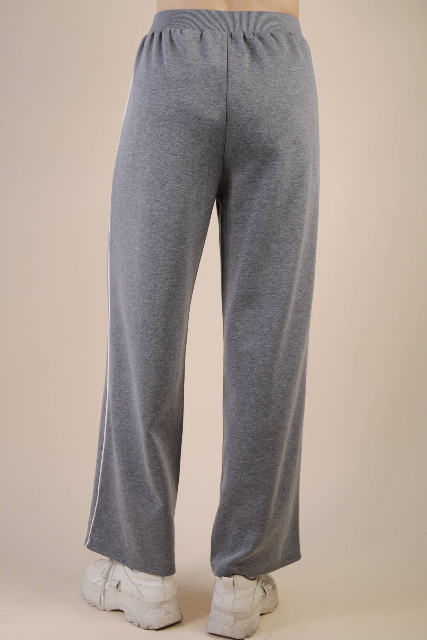 Wide Leg Knit Comfy Casual Sweat Pants